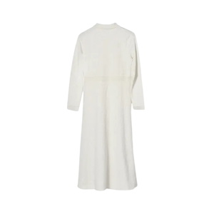 Mint Velvet Cream Jacquard Print Midi Dress